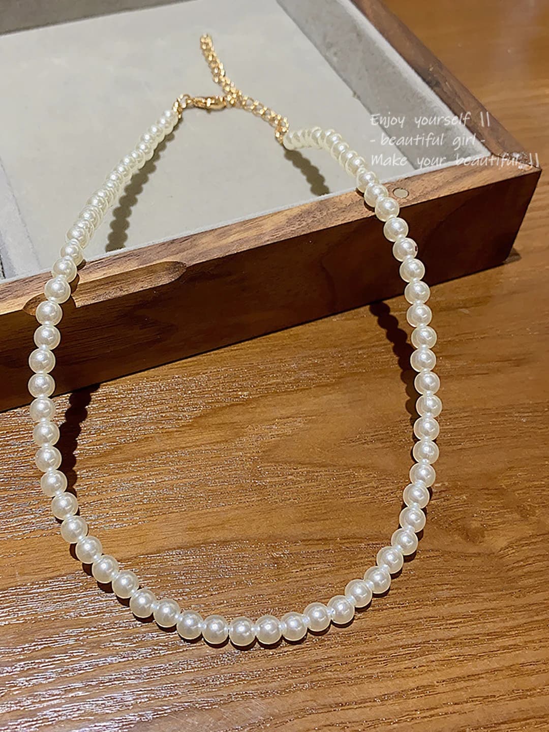 French pearl - Gold 6 mm