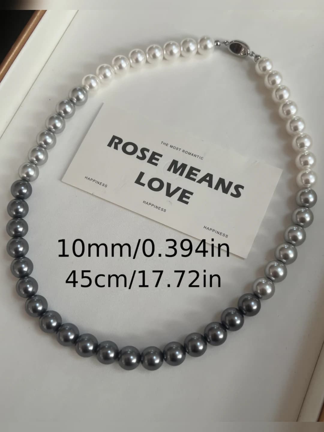 Tricolor pearl 10mm