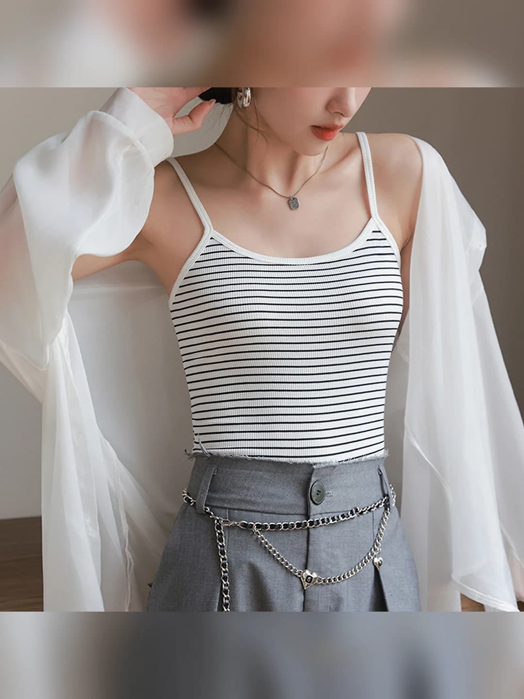 White, colour-block