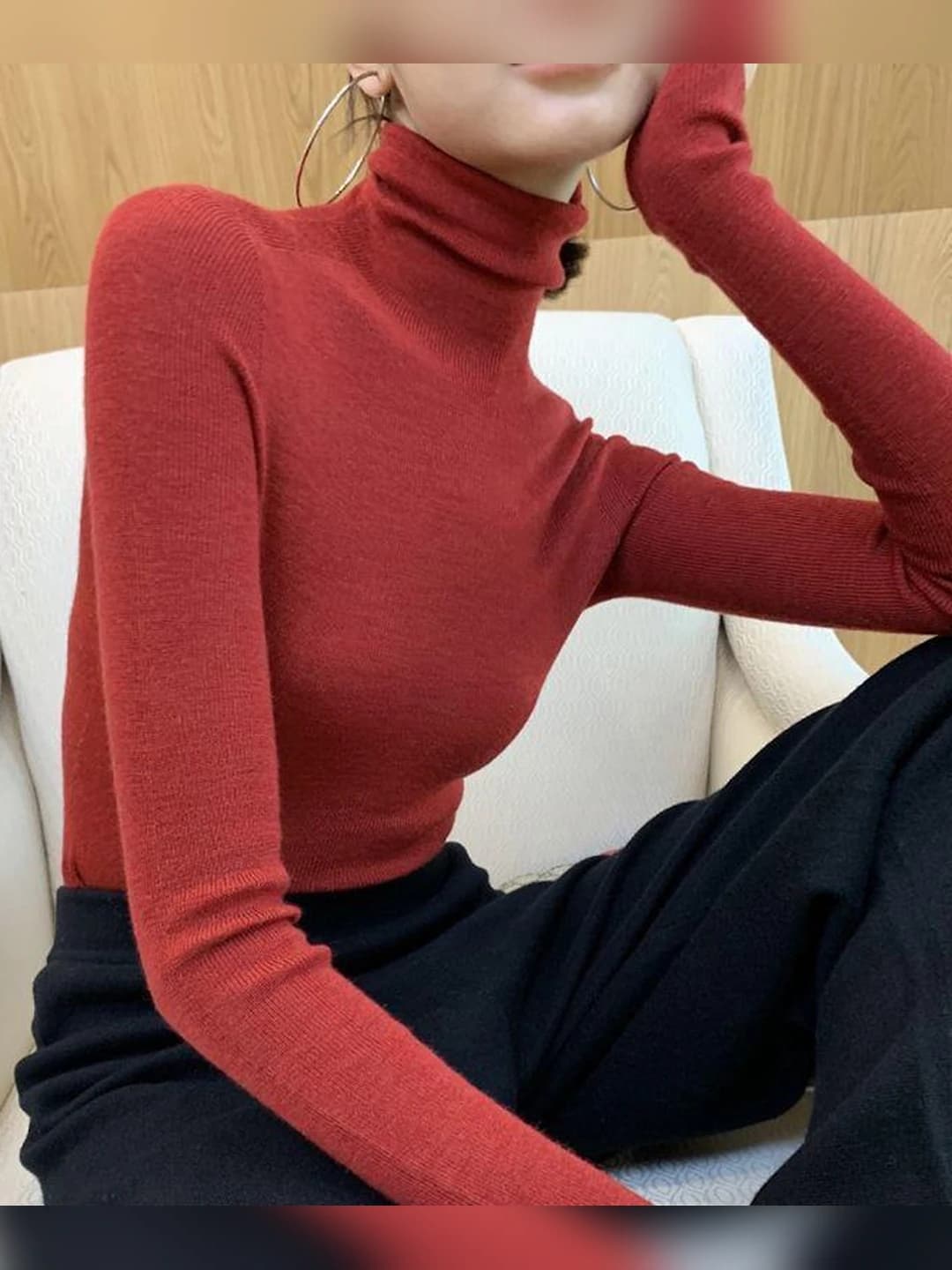 Brick red