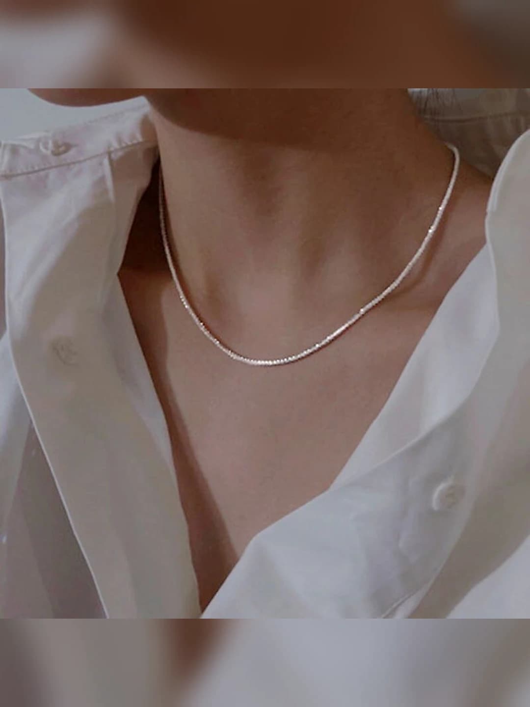 Серебряная цепочка #XL15