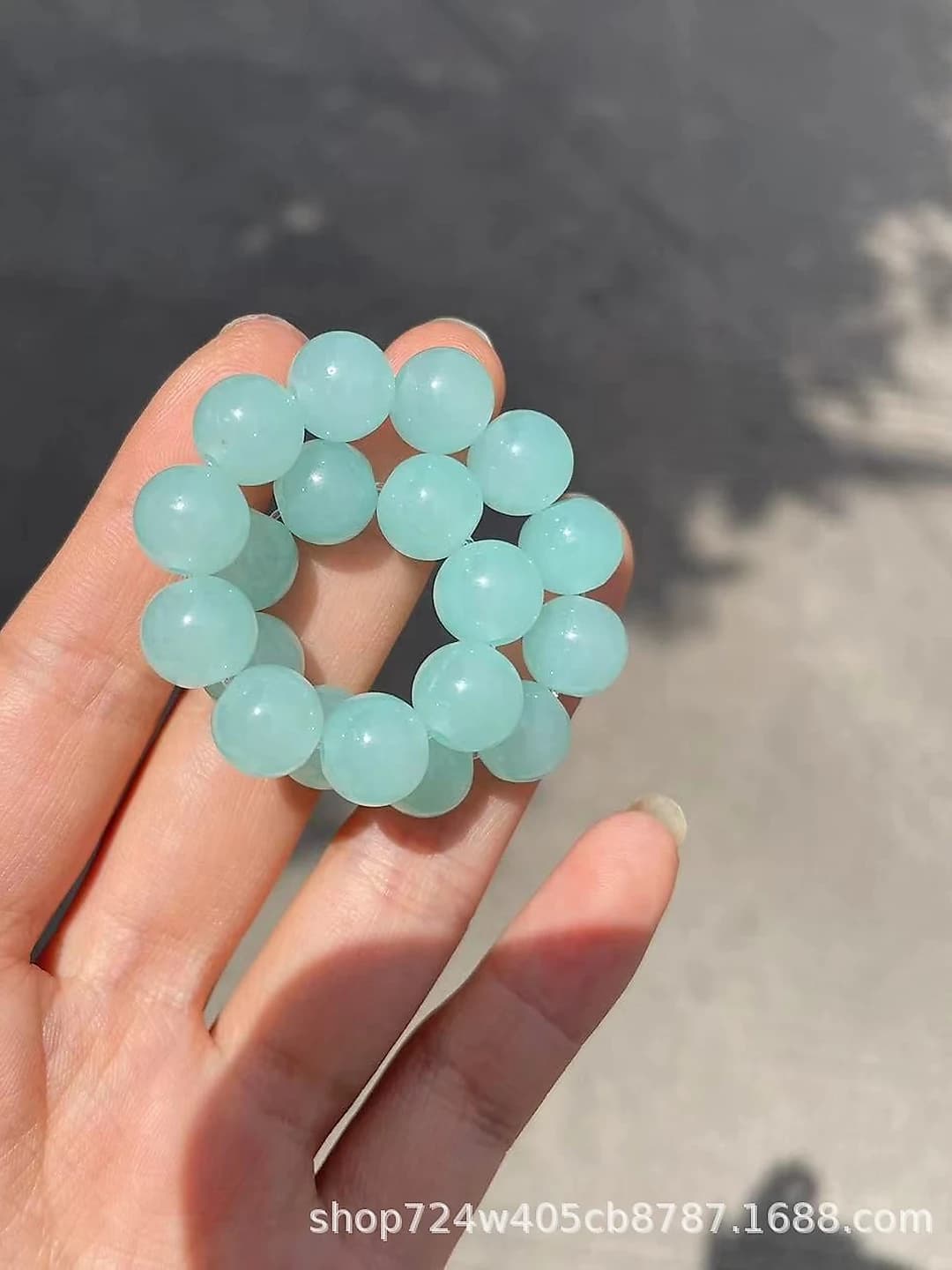 10m small clear blue glass