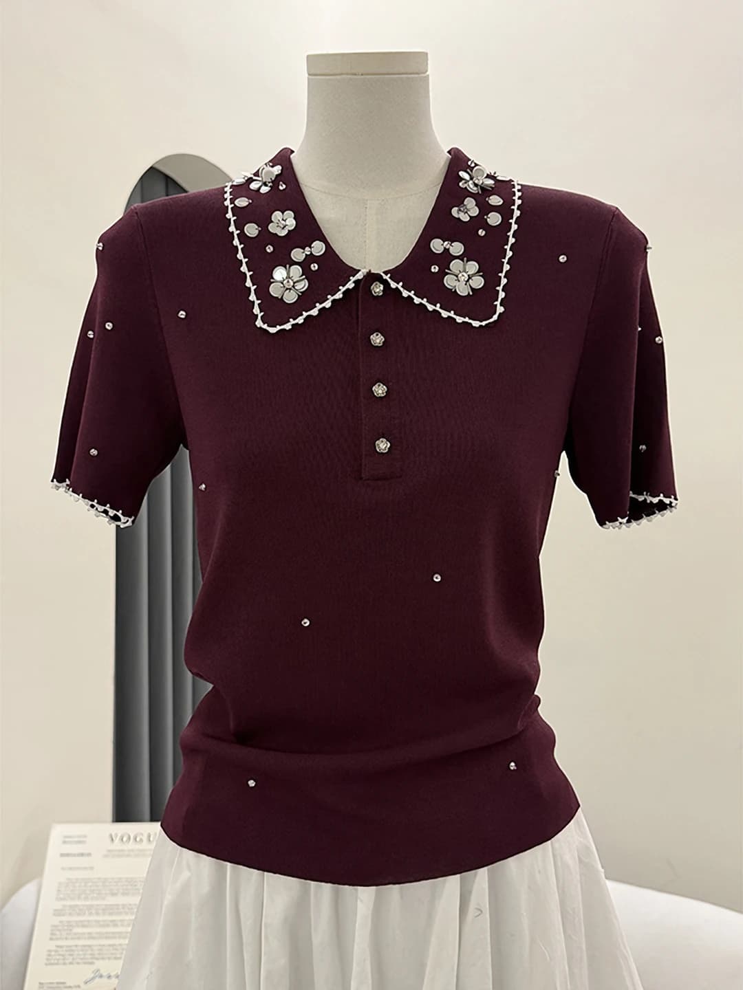 Purple Red [Handmade Beading]