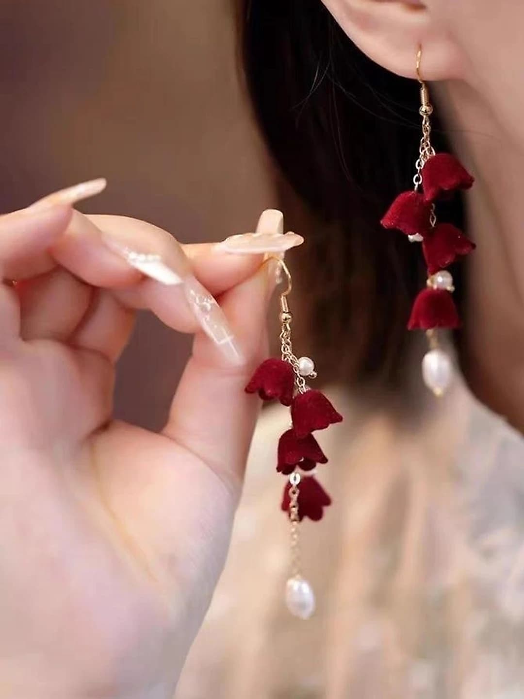 Серьги с колокольчиками