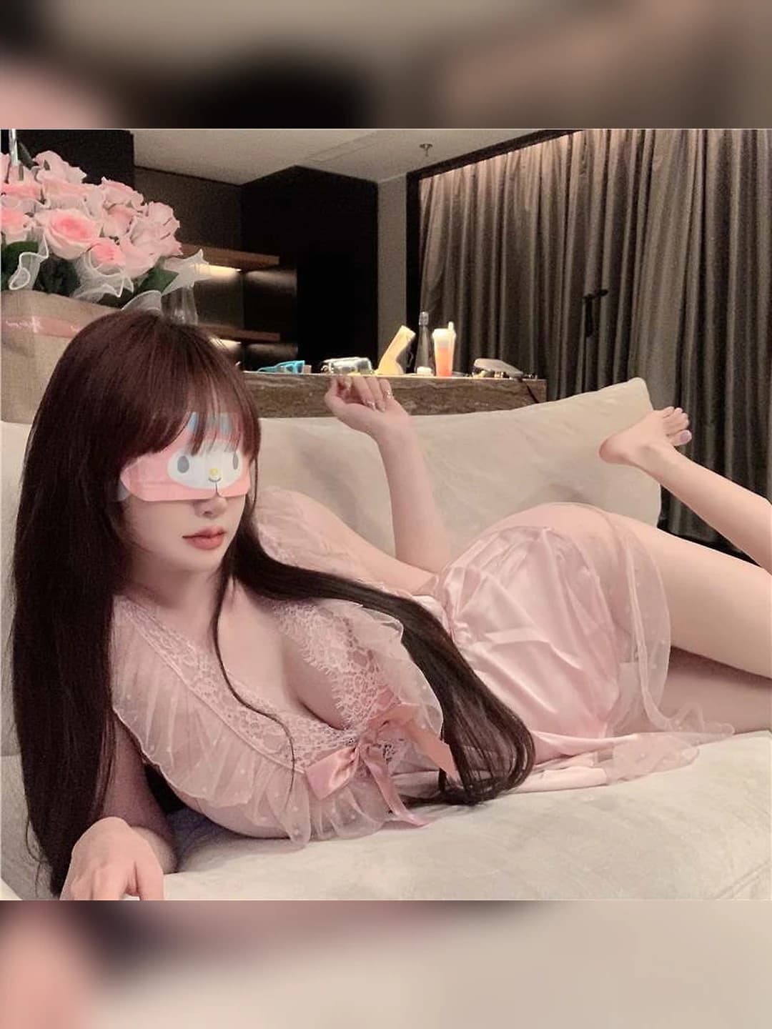 Pink [Camisole dress + T-briefs]