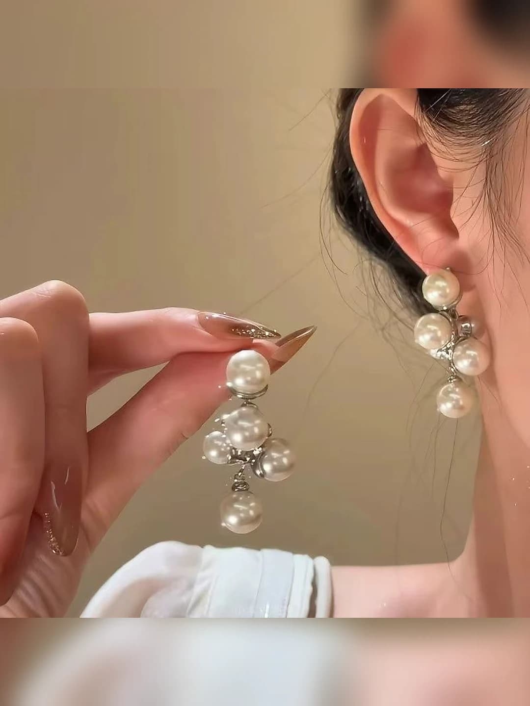 Серебряная игла - Серебро - Белый