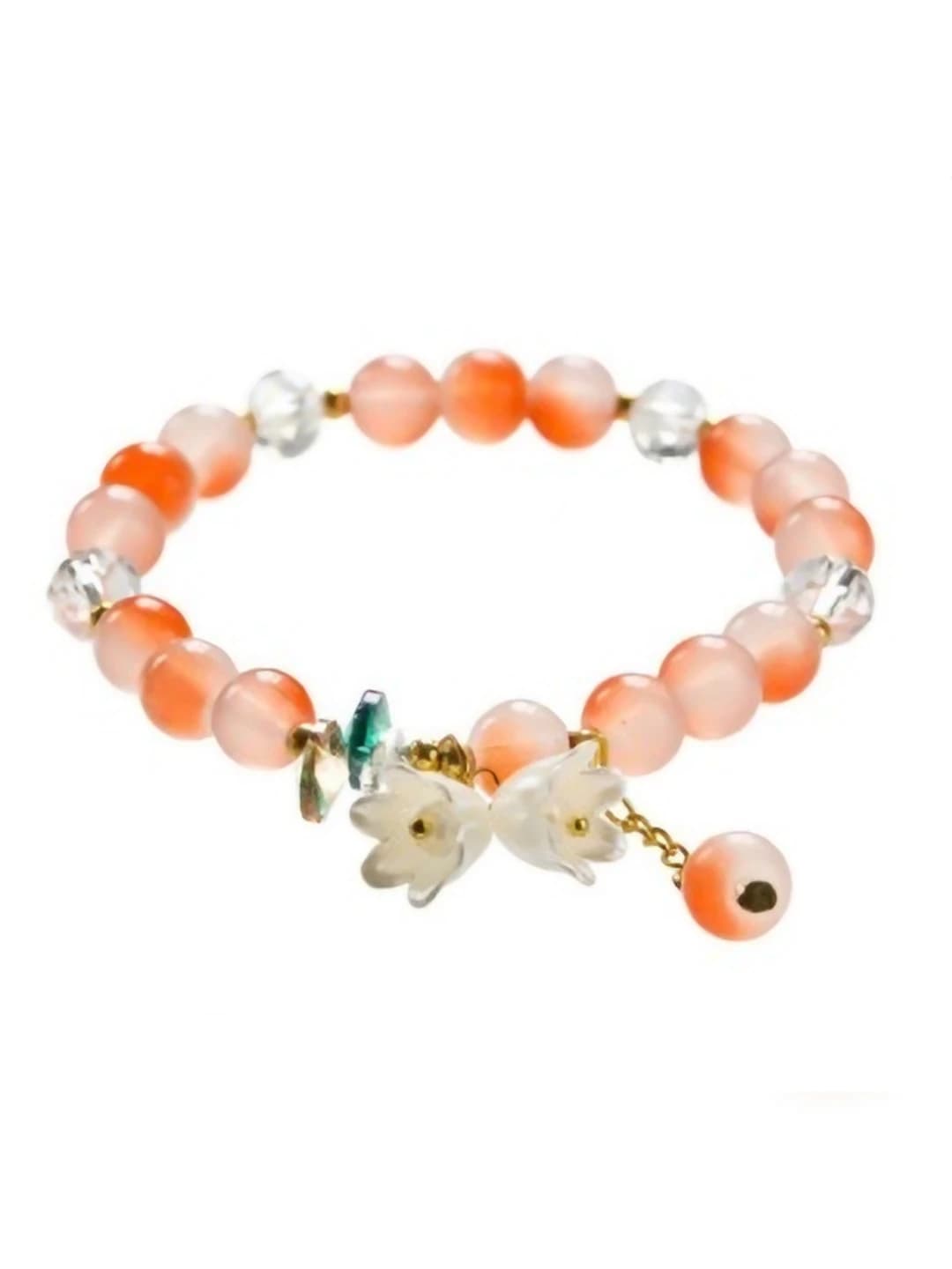 Orange & white