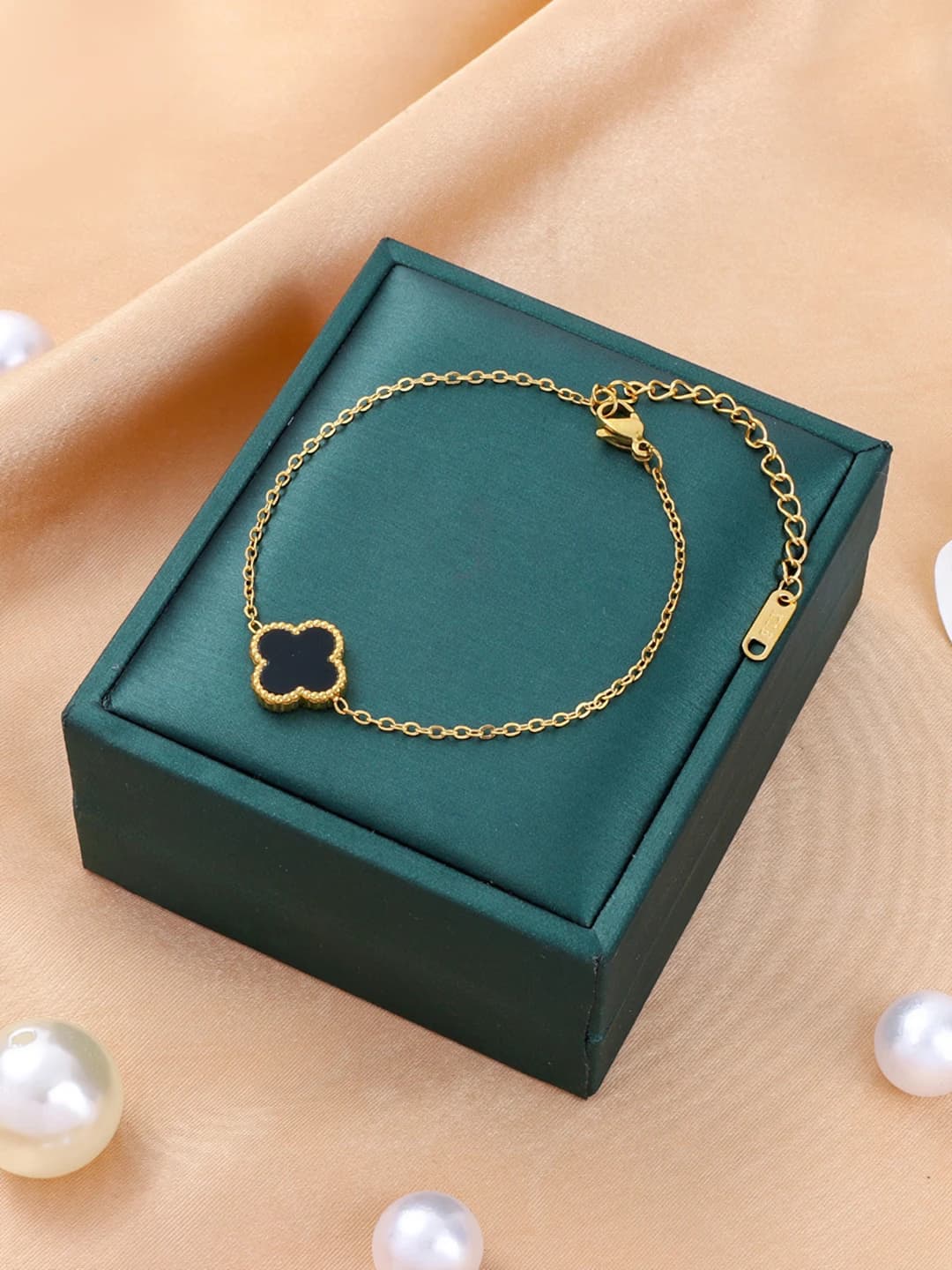 6674-Gold double-sided black