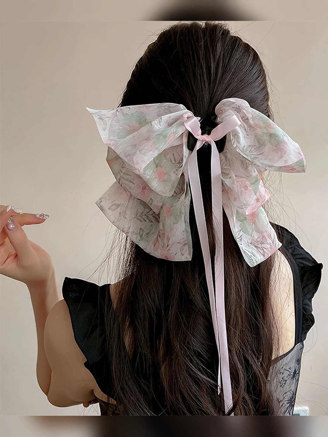 2# Floral, pink