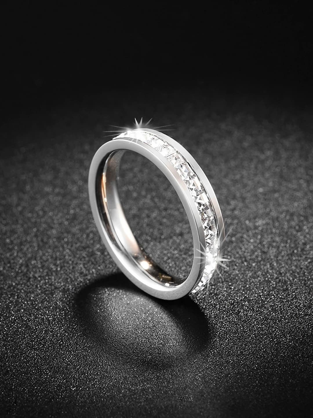 Single row diamond - Silver
