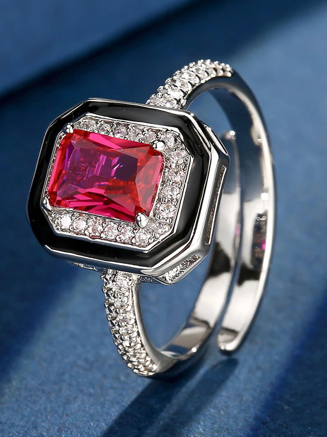 Red ruby ring