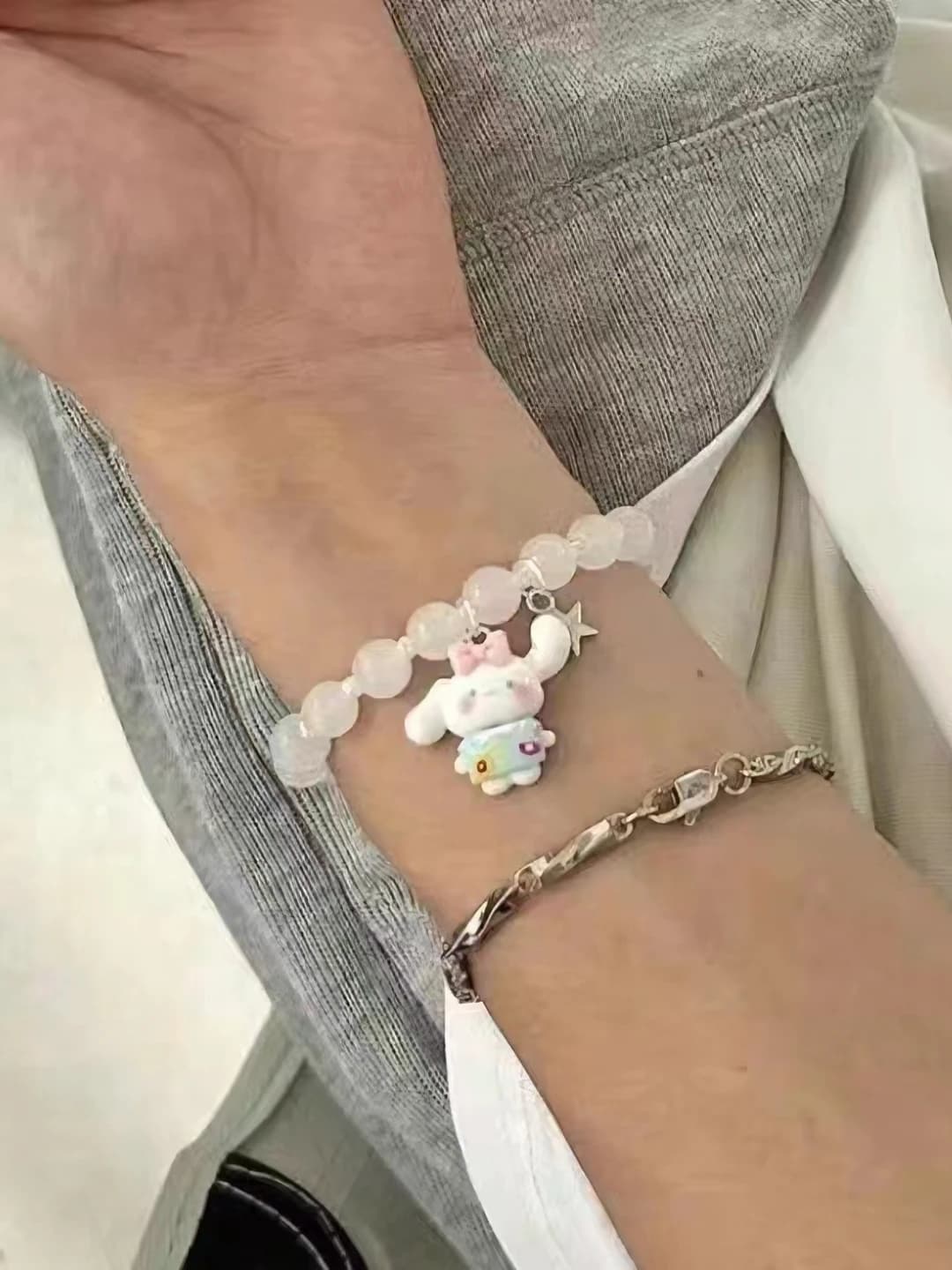 Cinnamoroll glass bracelet
