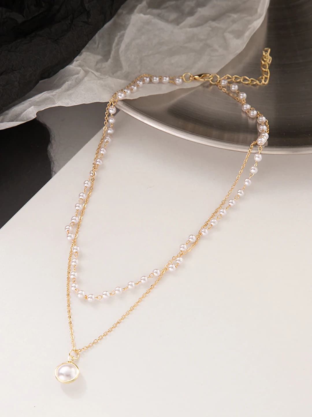 Double gold pearl