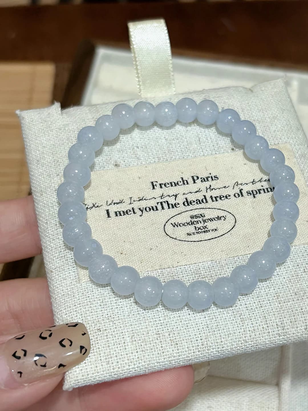 Plain bangle light blue