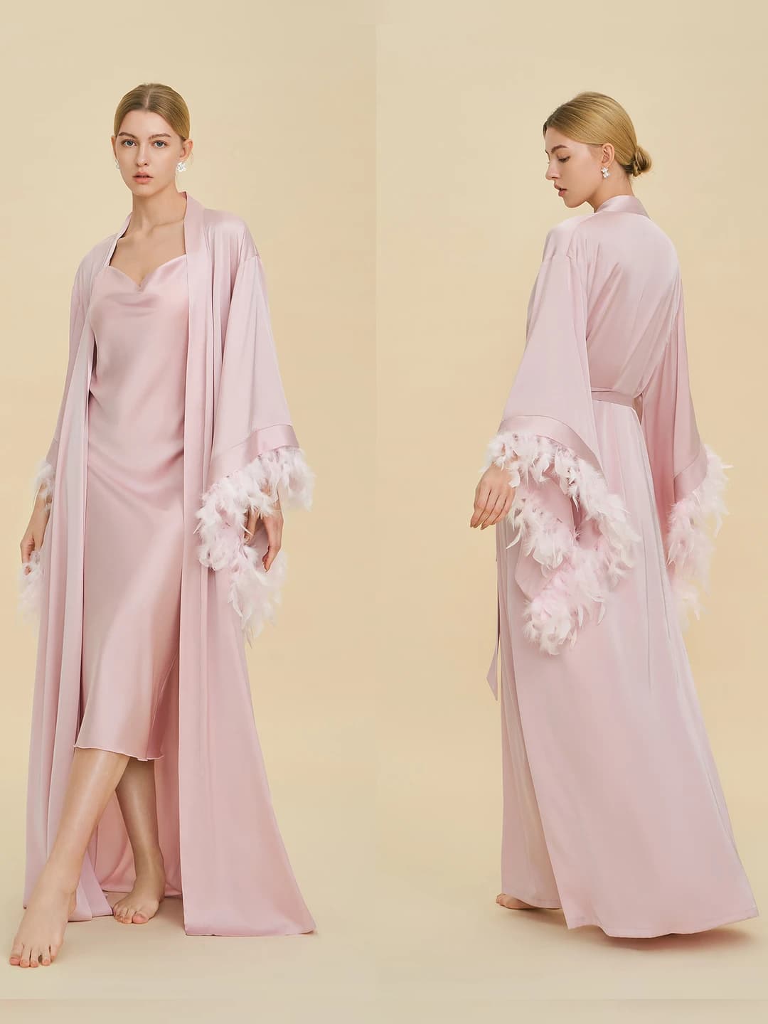 Peach pink set