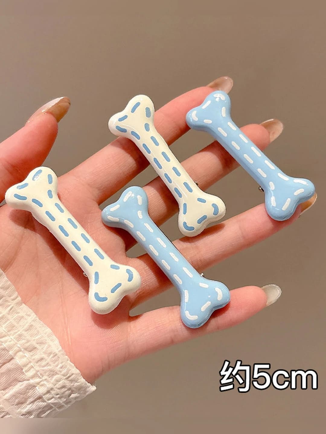 Пунктир, косточка, 4 шт