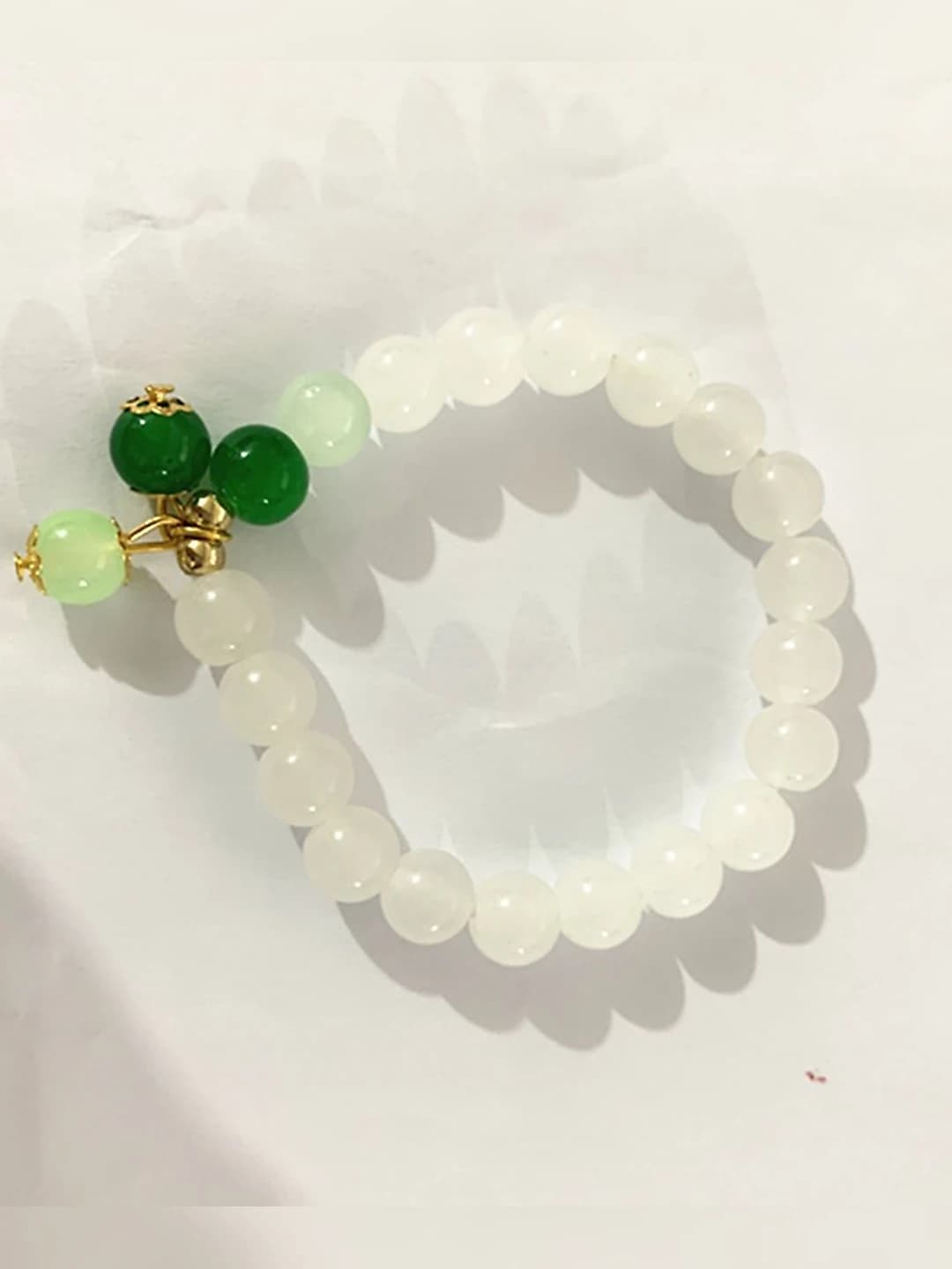 2 светл. зел., 2 темн. зел. белый jade, SZ58