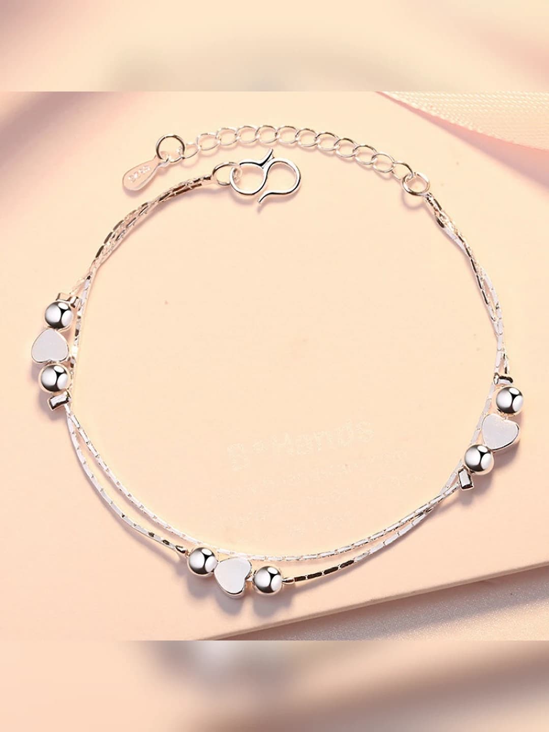 Double bead bracelet