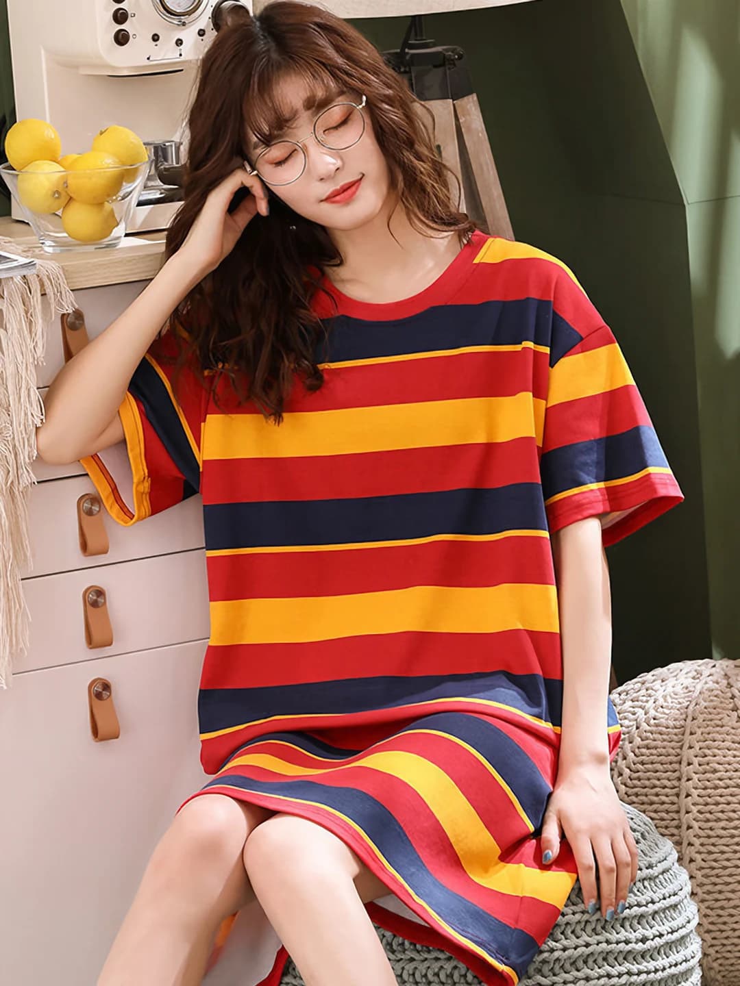 Red striped