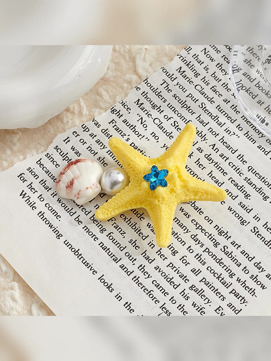 2# Yellow starfish, 5.5 cm