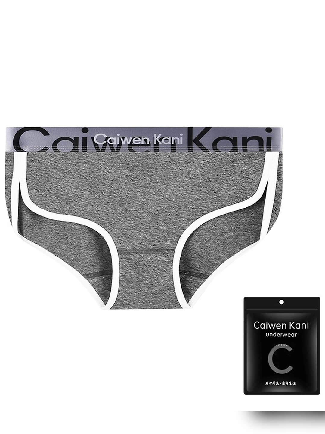 Ayollar Katta chet gradient 068 To'q kulrang