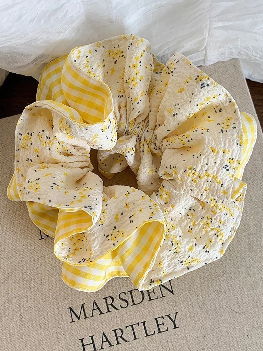 4# Yellow floral small waist ~13 cm
