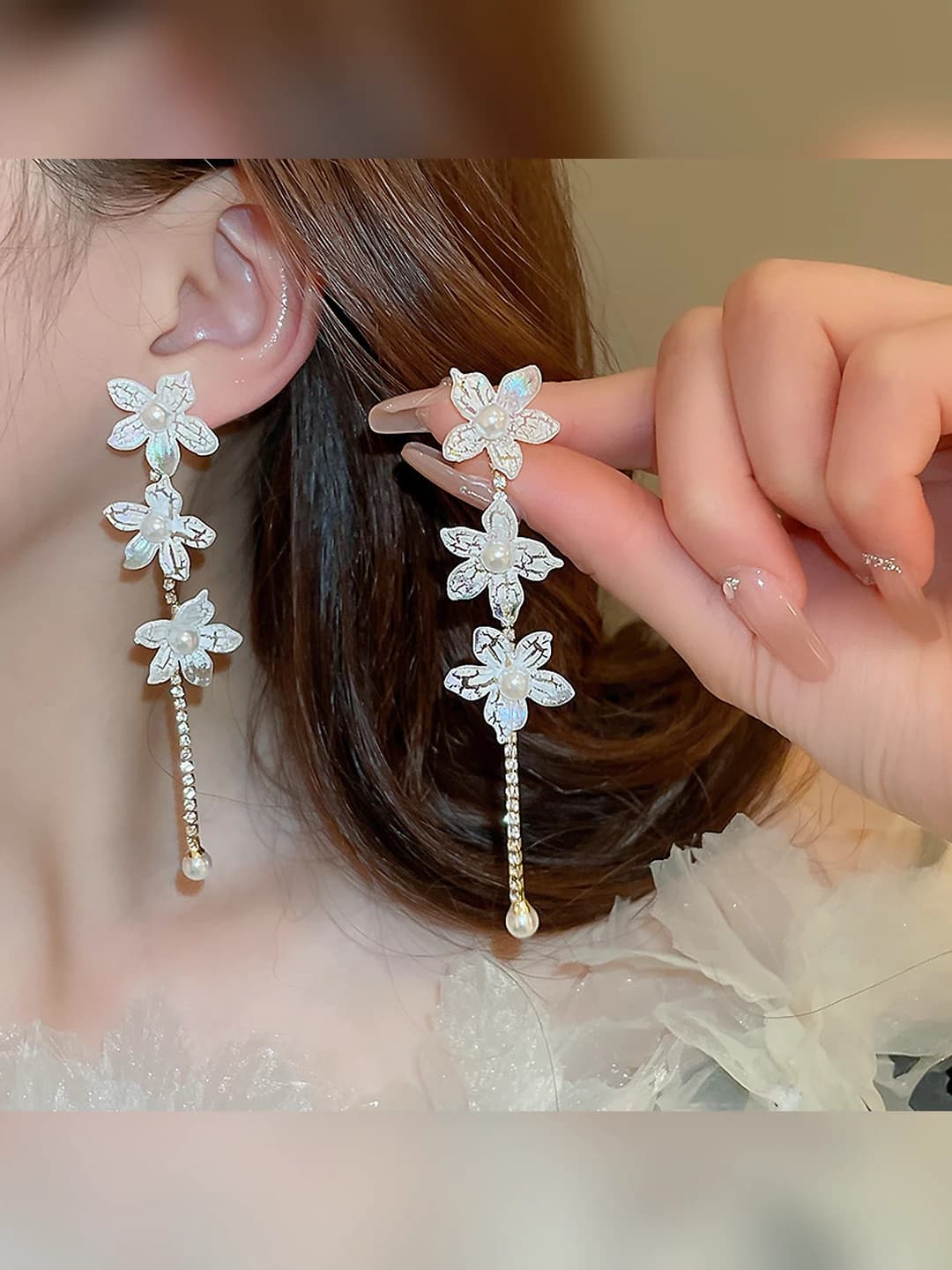 30# Серебряная игла - Золотой - Белый