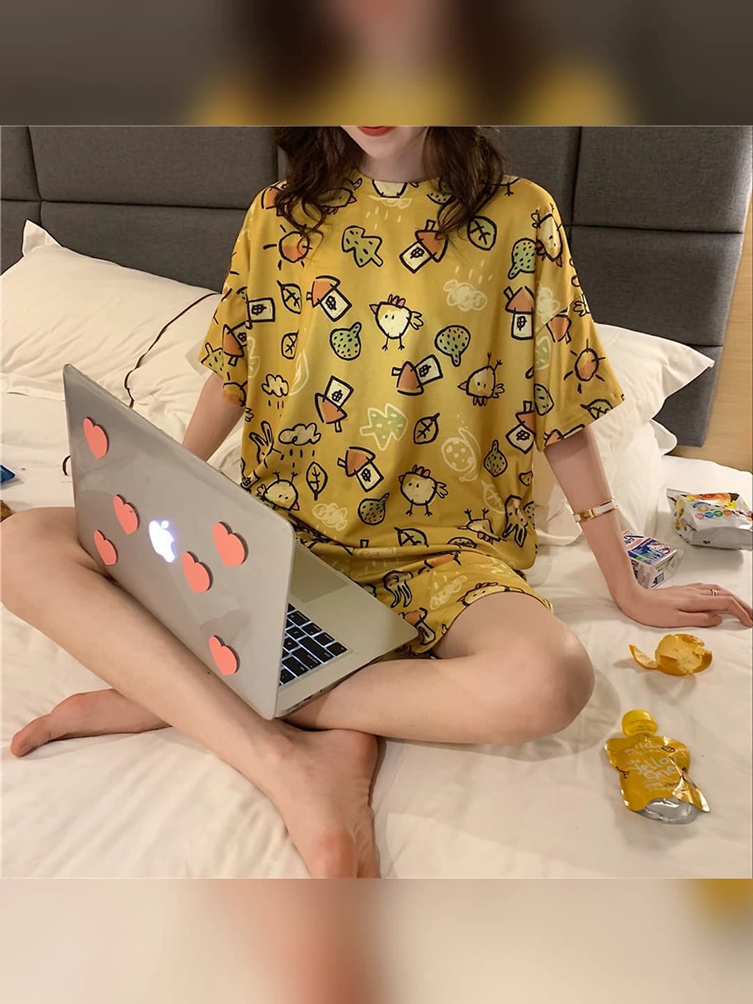 Short-sleeve Yellow Chicken