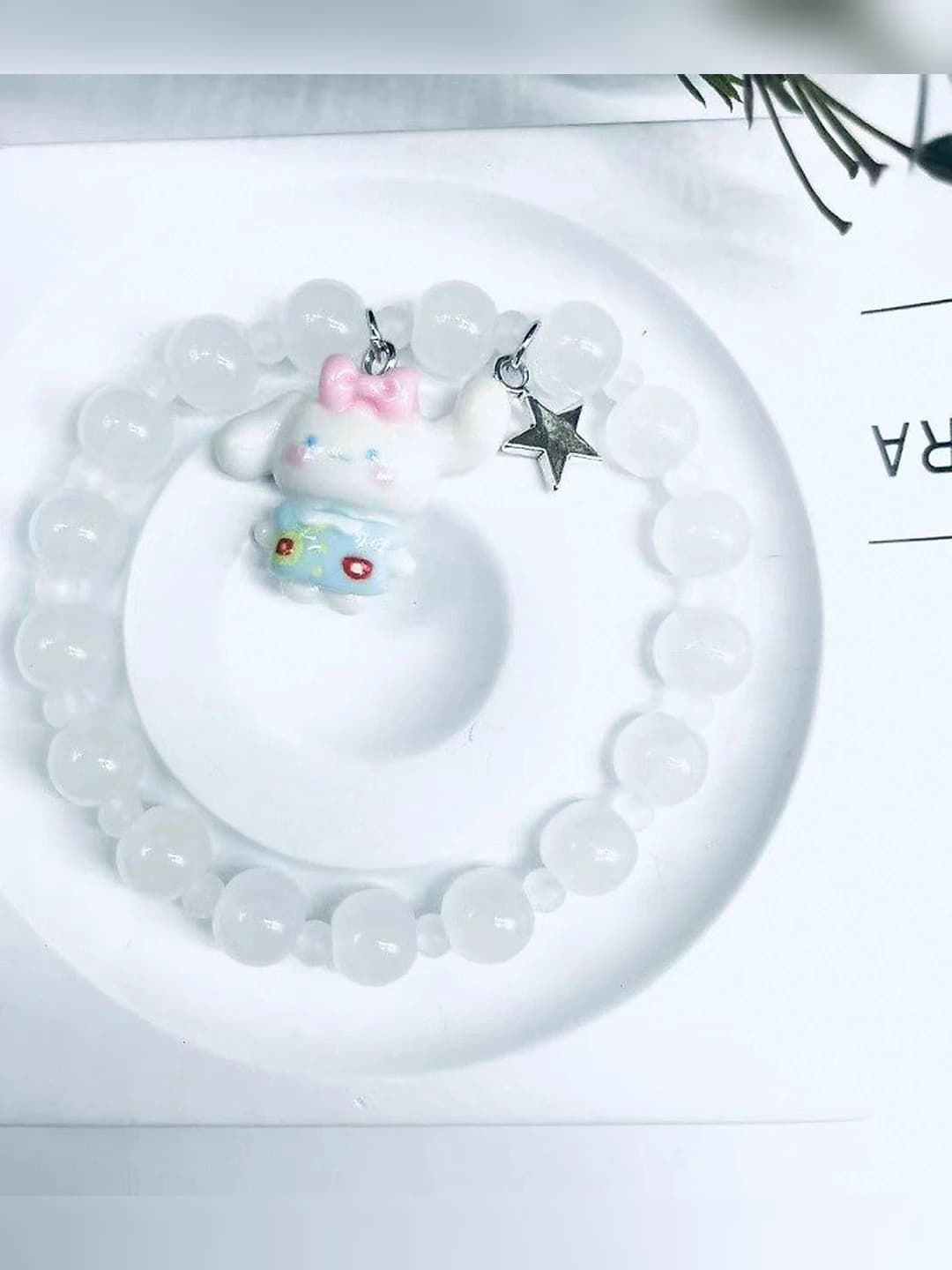 Cinnamoroll стеклянный браслет