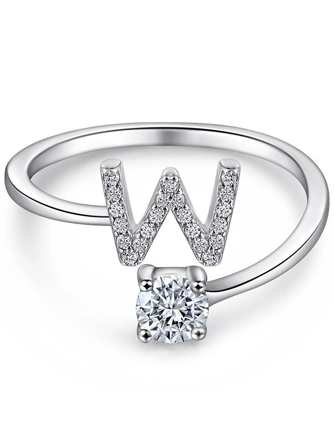 Letter ring — W