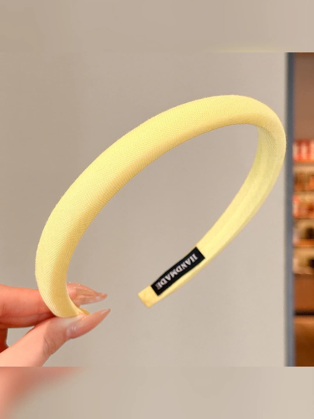 8# Yellow, thin, 13 cm
