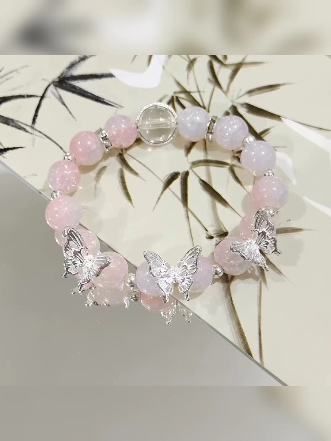 M737 Ледяная розовая бабочка