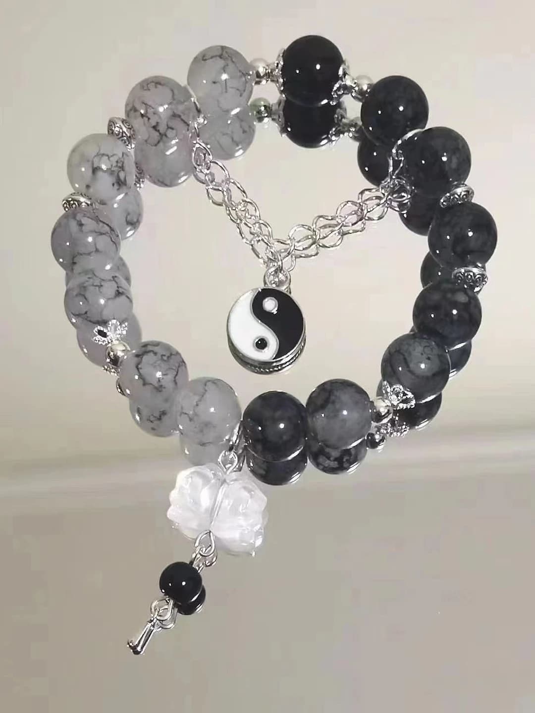 Ayollar uchun yangi xitoy uslubidagi taiji bagua ikki qatlamli zarrali binafsha, qo'l zingilki
