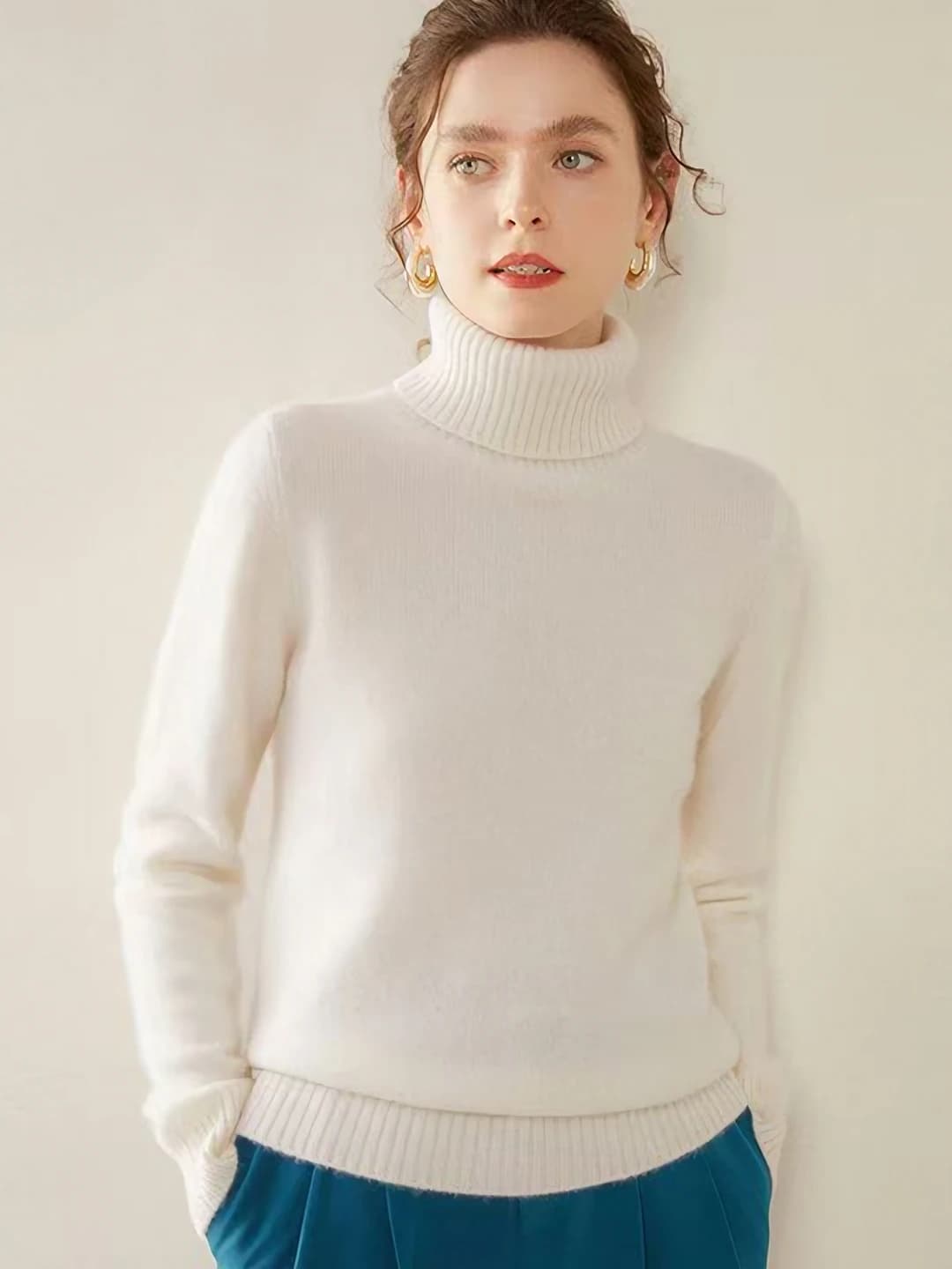 Pure white