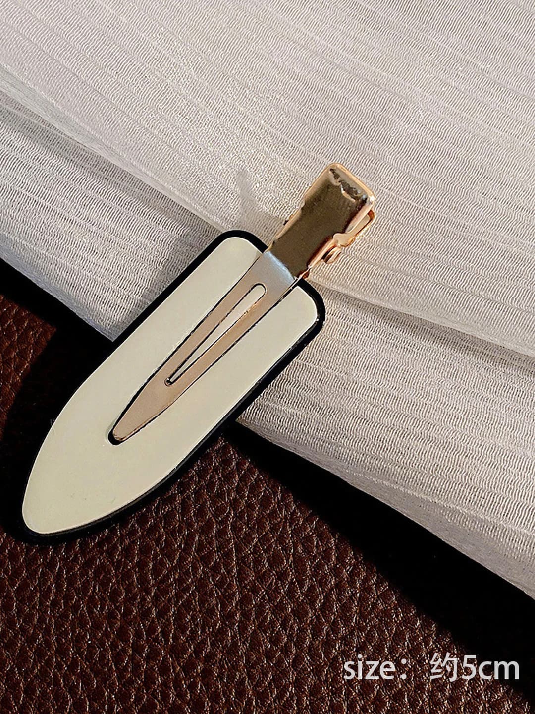 13# White invisible clip