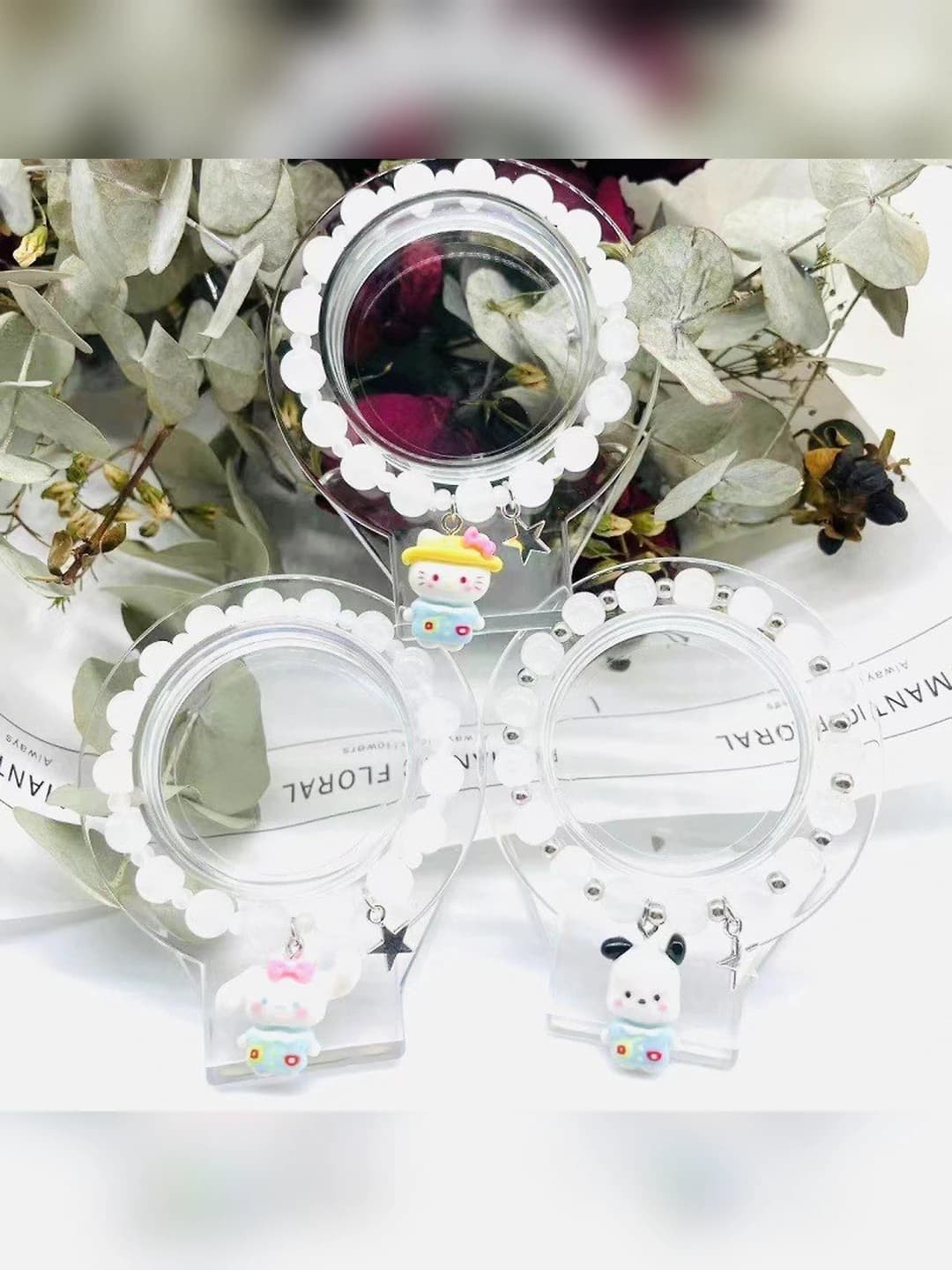 Sanrio стеклянный браслет 3 шт