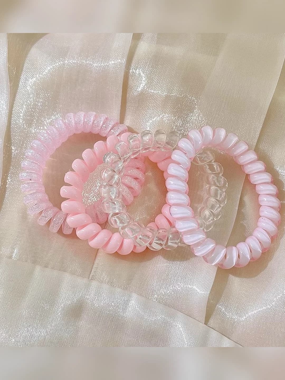 Bright pink-clear 4-piece, opp bag