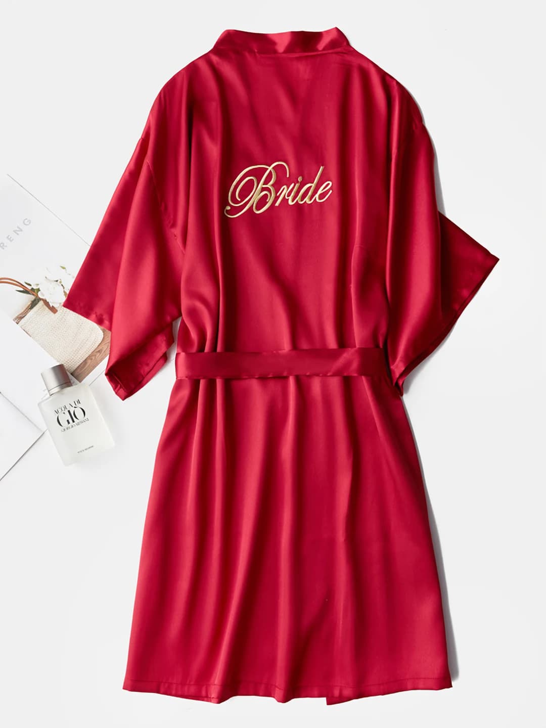 Wine red (bride)