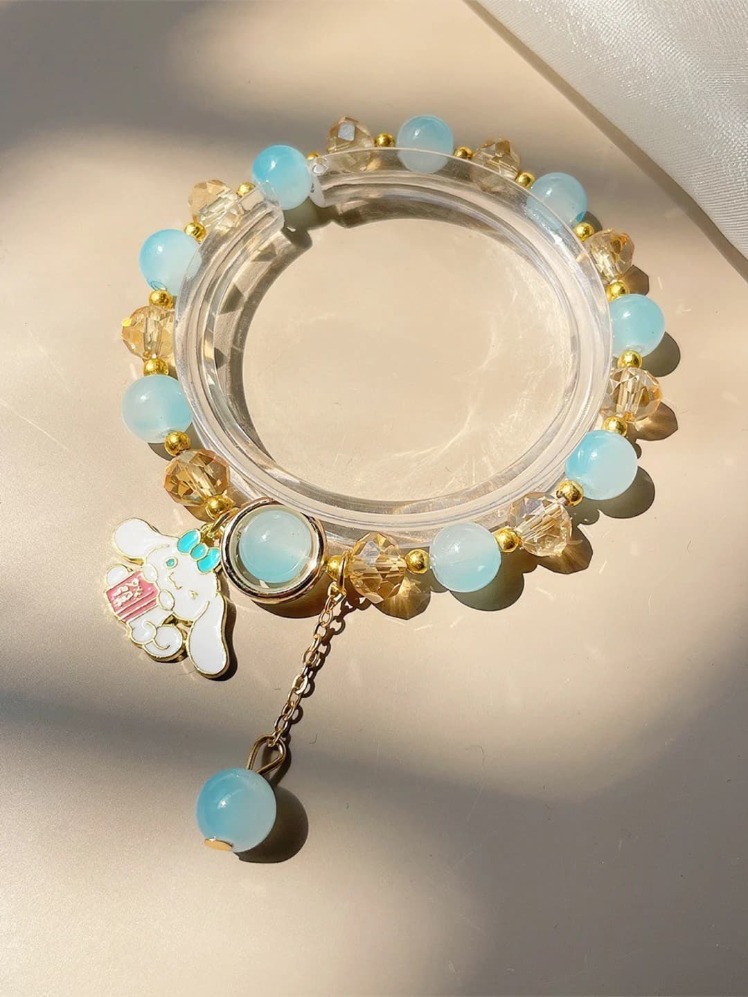 Blue Cinnamoroll clear bracelet #SZ258