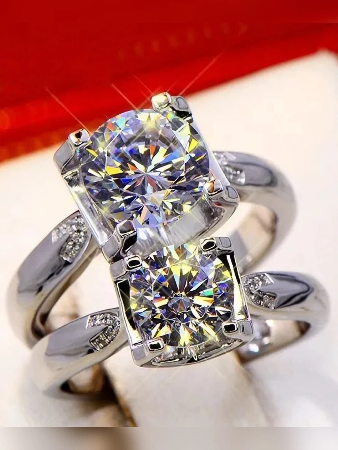 Бычья голова, 2 ct (основной камень 8 мм)