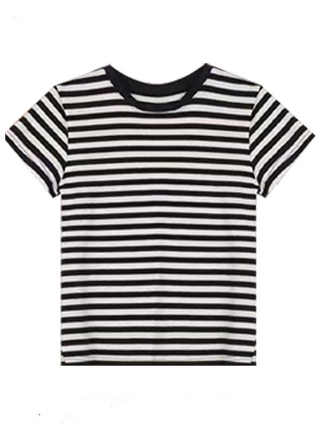 898 crew neck striped