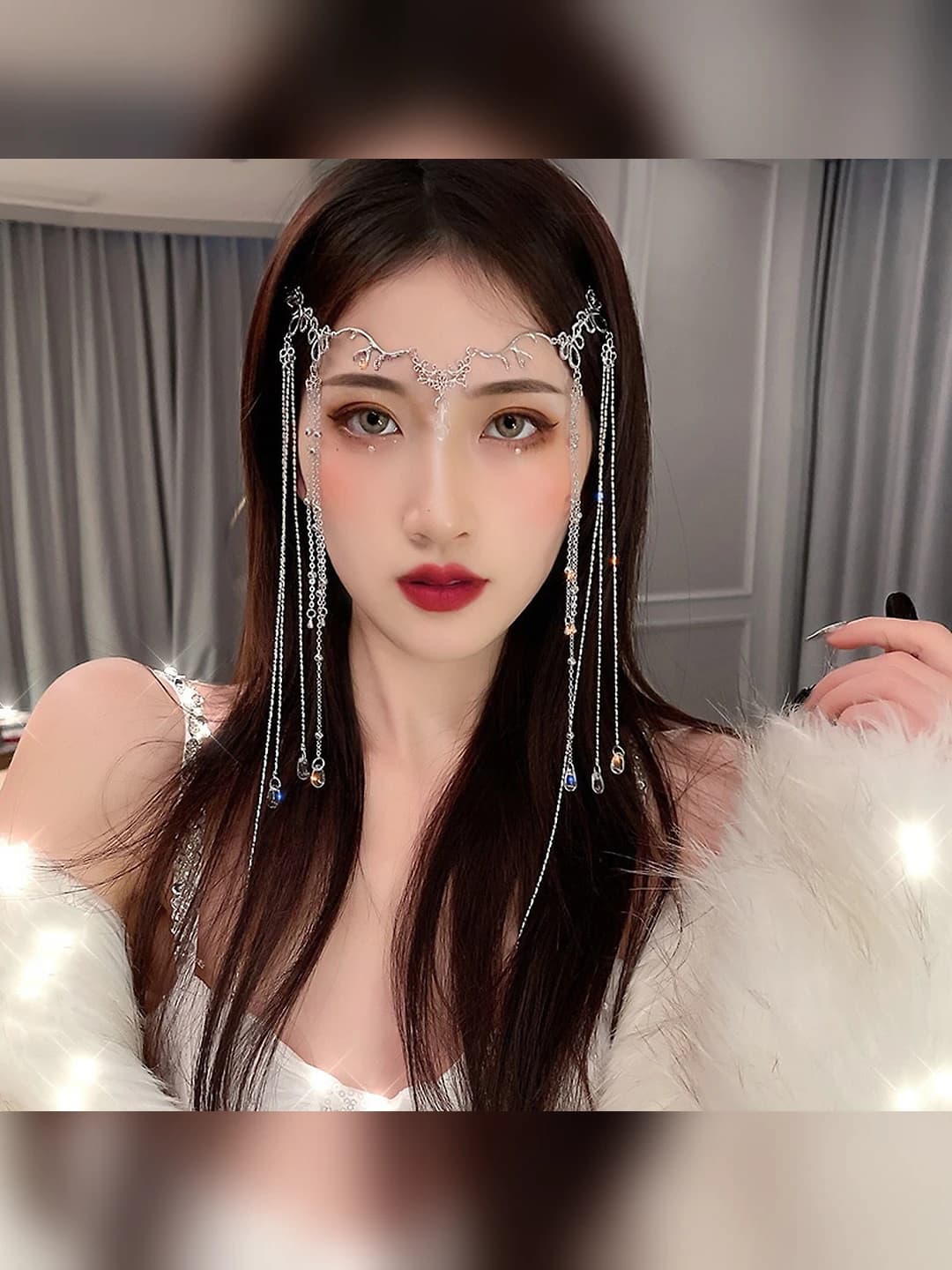 Silver headpiece 231204