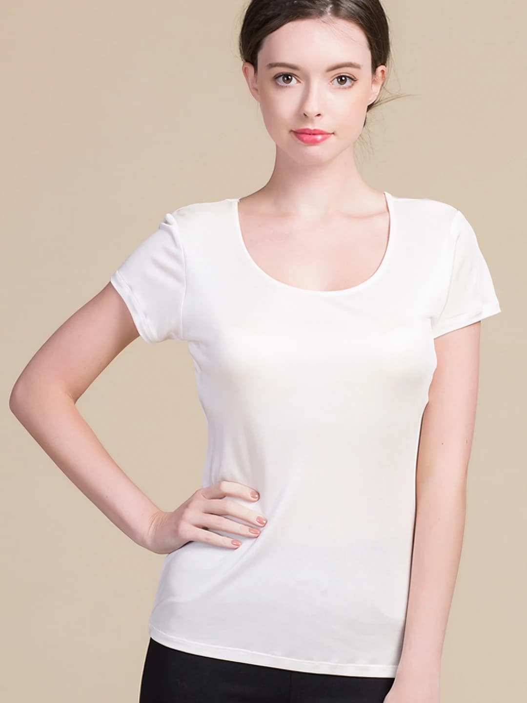 White (with lining)