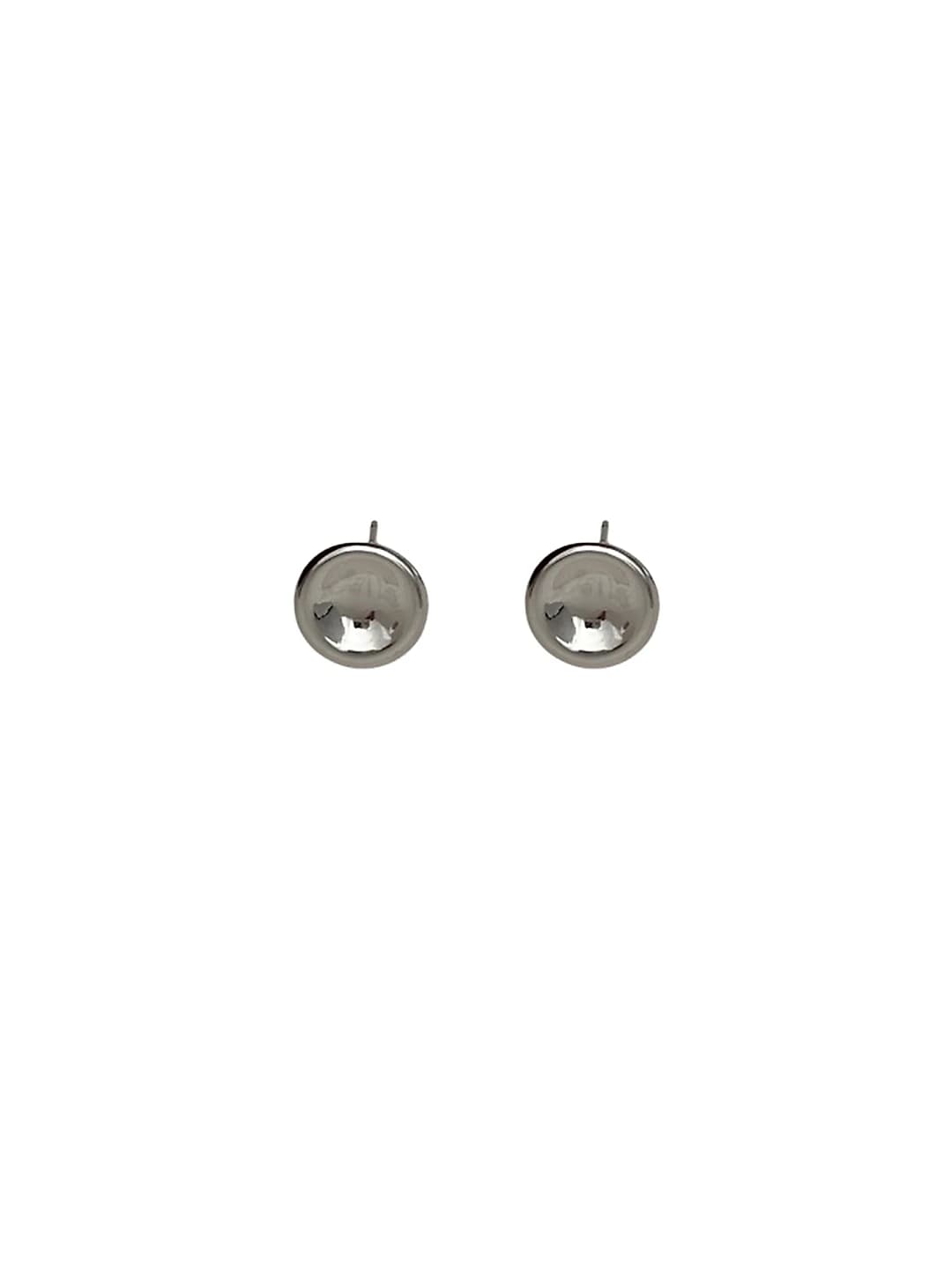 Women's simple metal stud earrings, Korean style, 2026