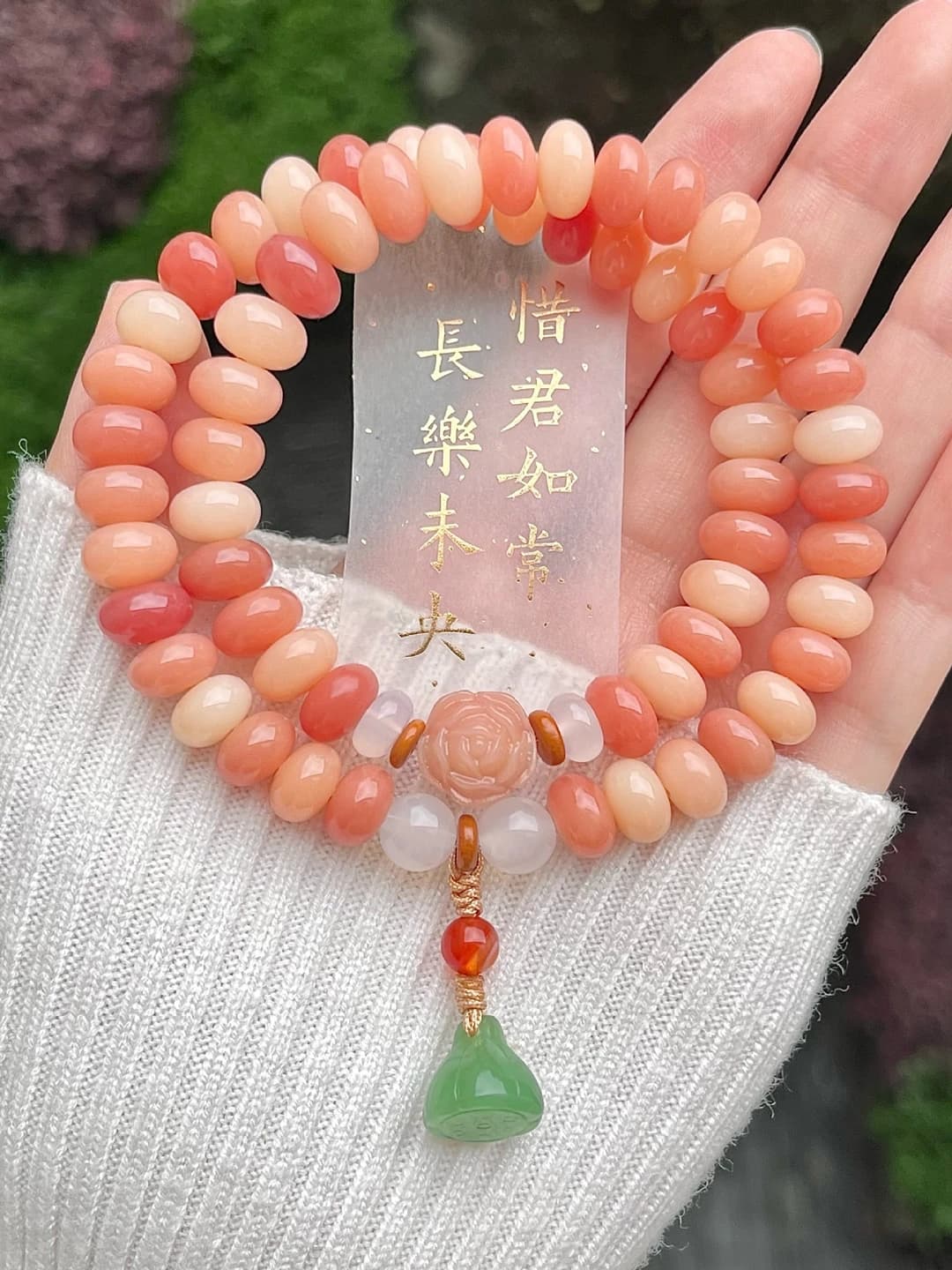 Camellia [Double loop bracelet]