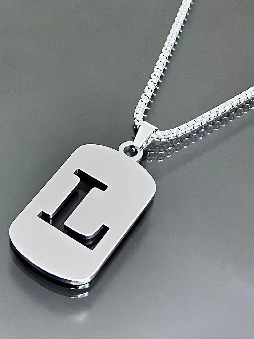 Титановая сталь L ожерелье