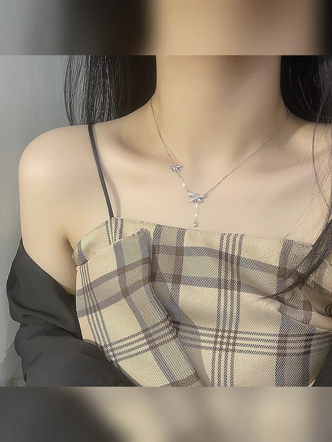 Silver butterfly tear