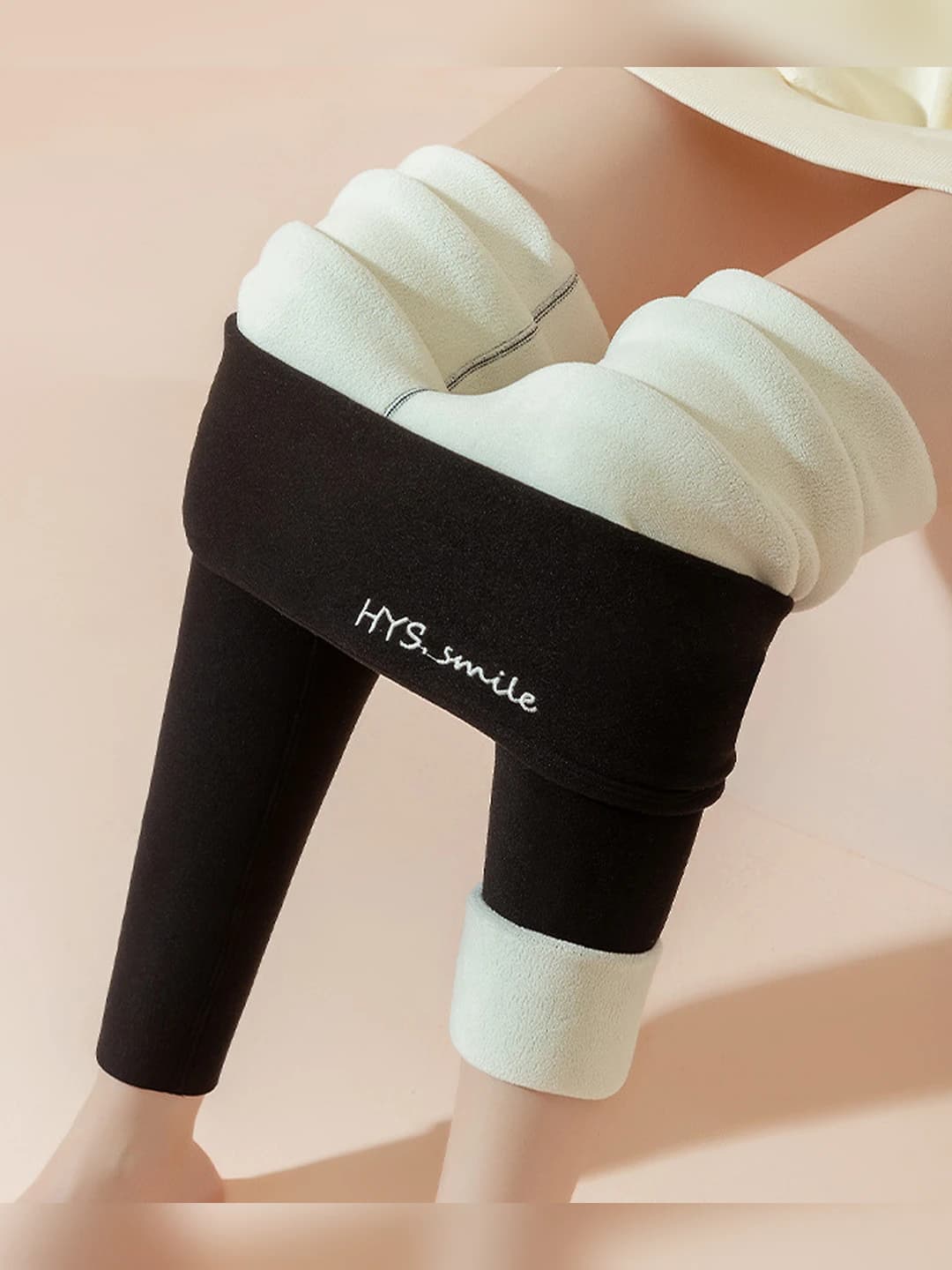 Black warm baby fleece, 1 pc