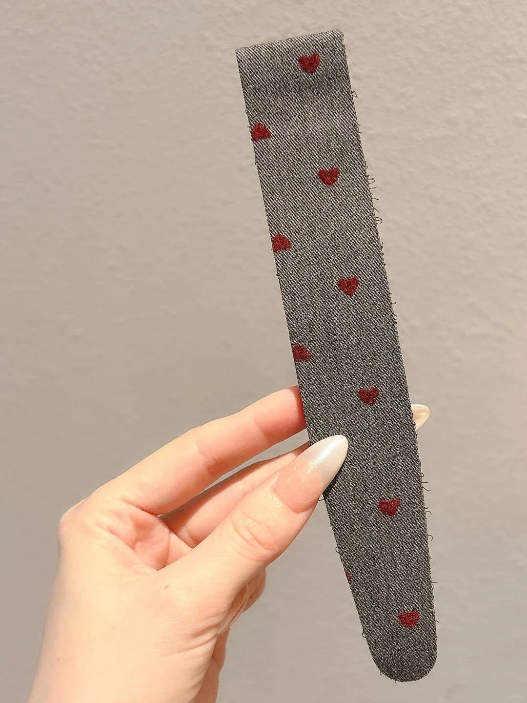 Grey heart ~36 cm
