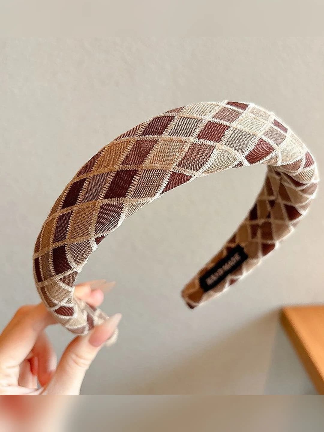 Coffee plaid, 3 cm